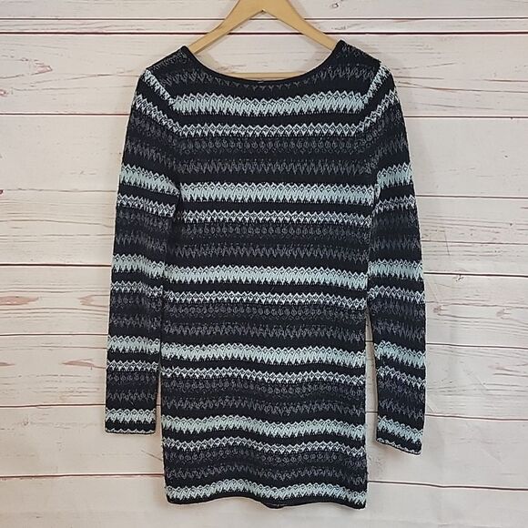 Free people, striped knit tunic dress- Size Large - Picture 5 of 7